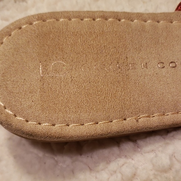 Lauren Conrad Sandle sz 7-8 med. - Picture 6 of 6
